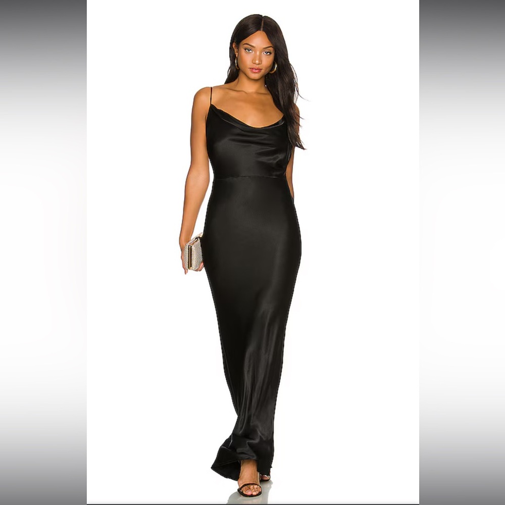 Lovers + Friends Black Maxi Dress